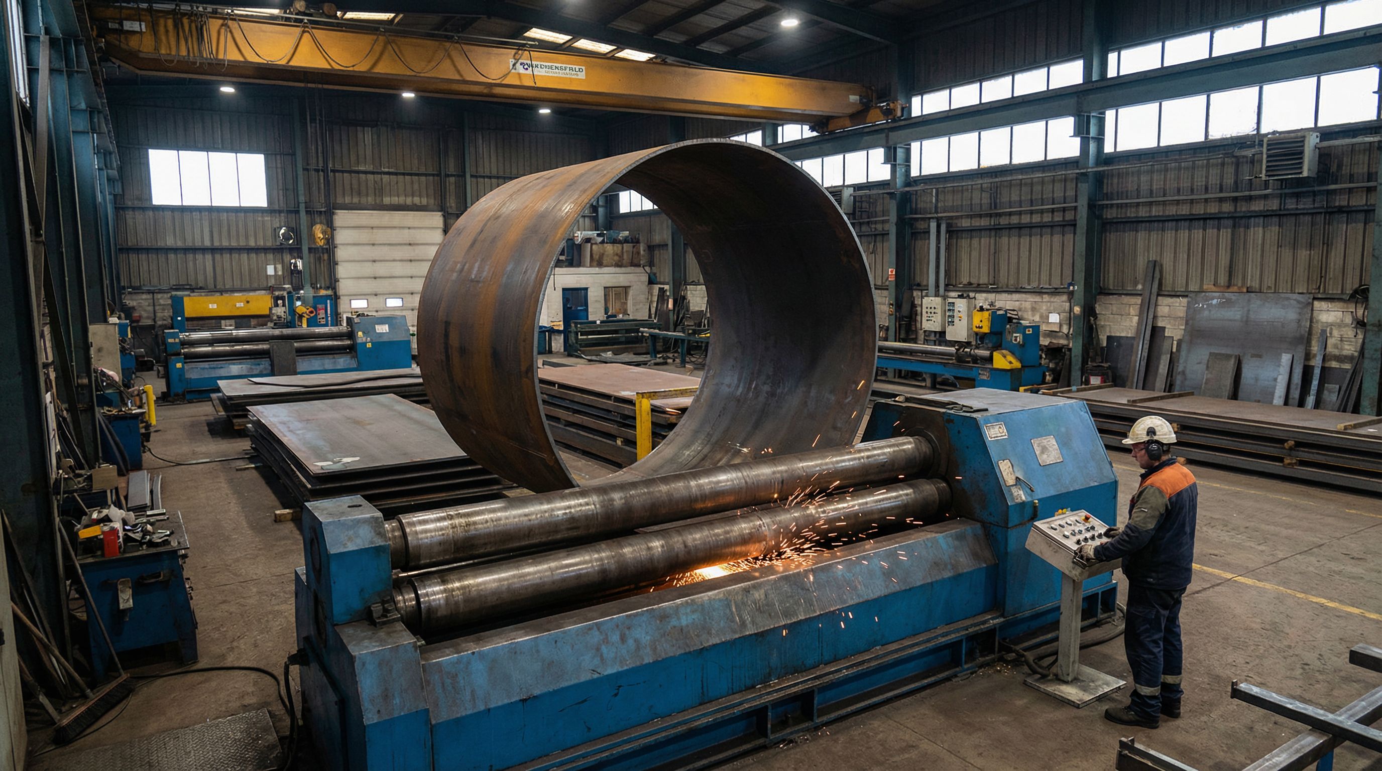 FortiFab Expands Metal Forming Capabilities with DAVI MCE e-POWER Plate Roller